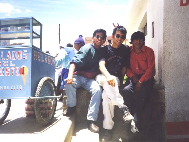 アルゼンチン ラ・キアカにて